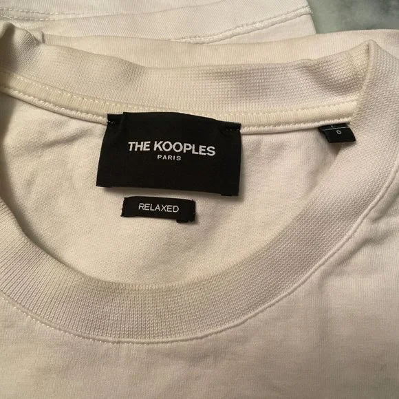 THE KOOPLES 'Alternative Sounds' White T-Shirt - Picture 3 of 5
